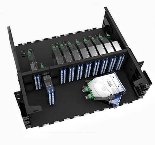 MPO&MTP to LC 24f Modular Slide Drawer ODF/Patch Panel