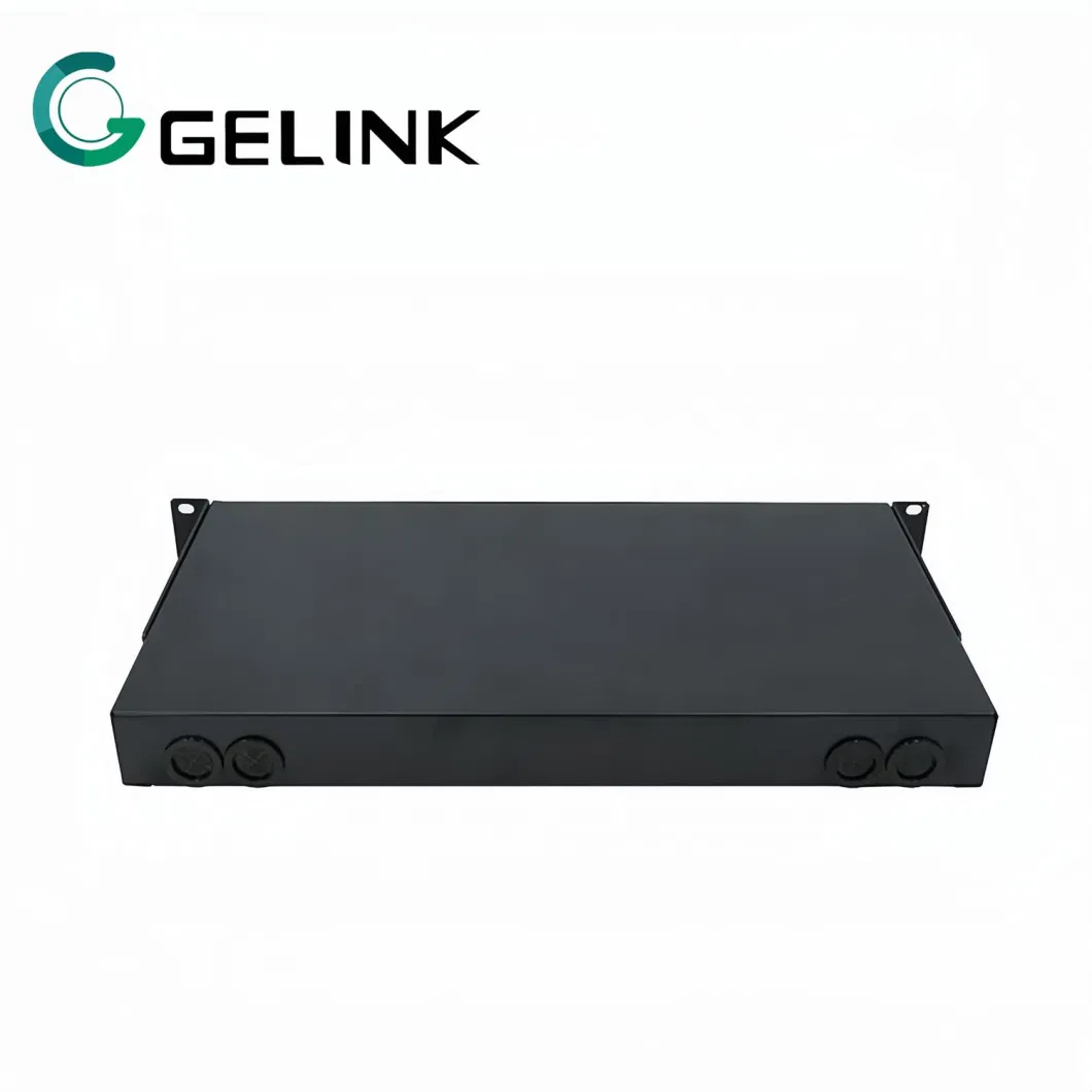 19&prime;&prime; Cold Rolled Steel Drawer Type Slidable Rack-Mount Fiber Optic Distribution Frame ODF Fiber Optic Patch Panel