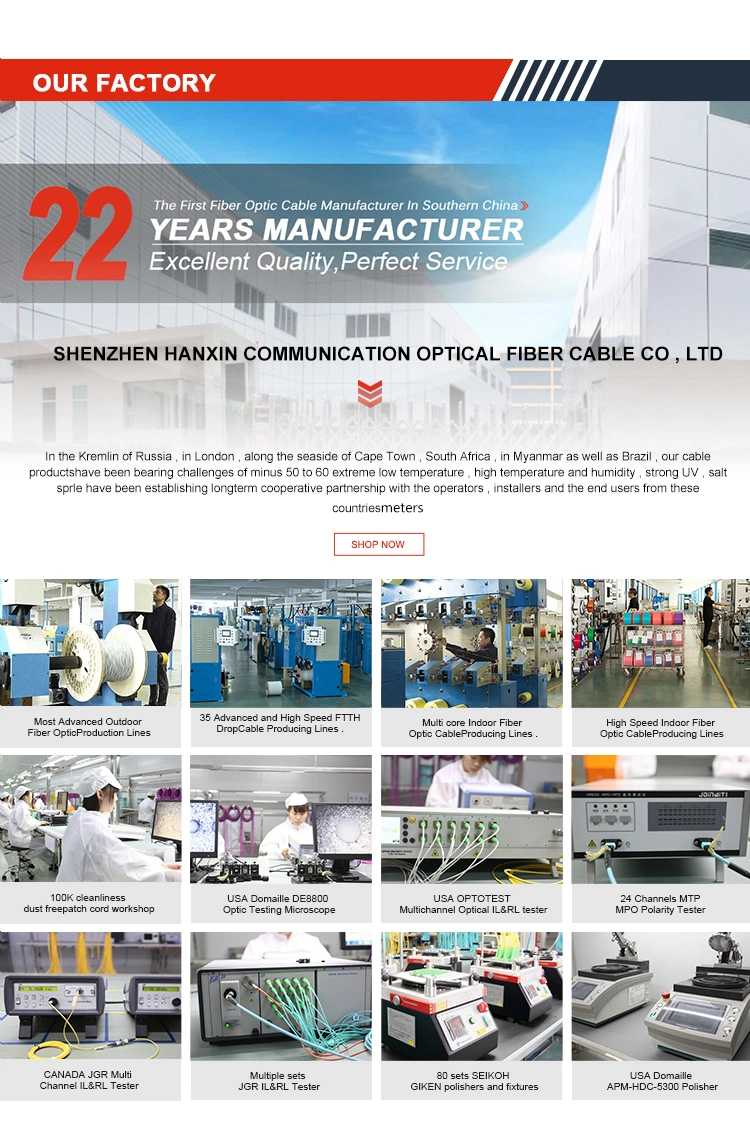 Hanxin Fiber Optic Factory 12 10 8 6 4 2 Port Patch Panel