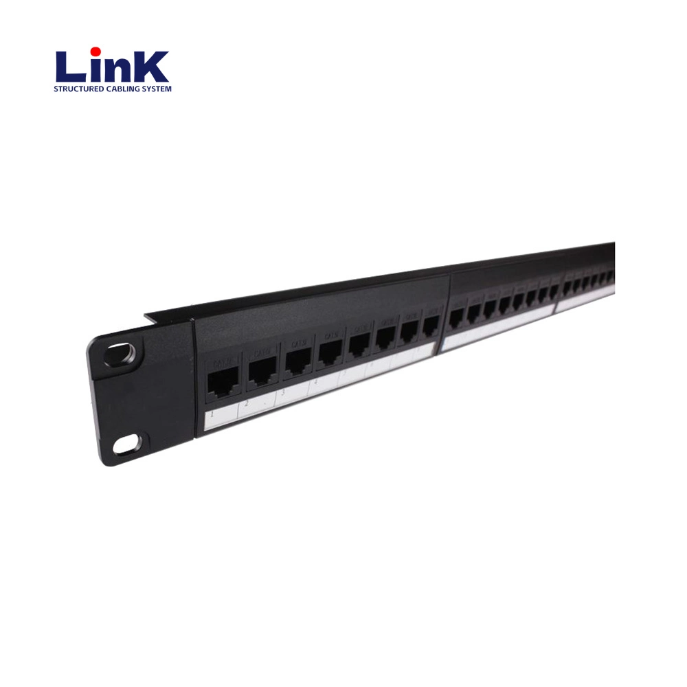 Cat5e Coupler 12-Port Patch Panel for Small Networks Ethernet Cabling