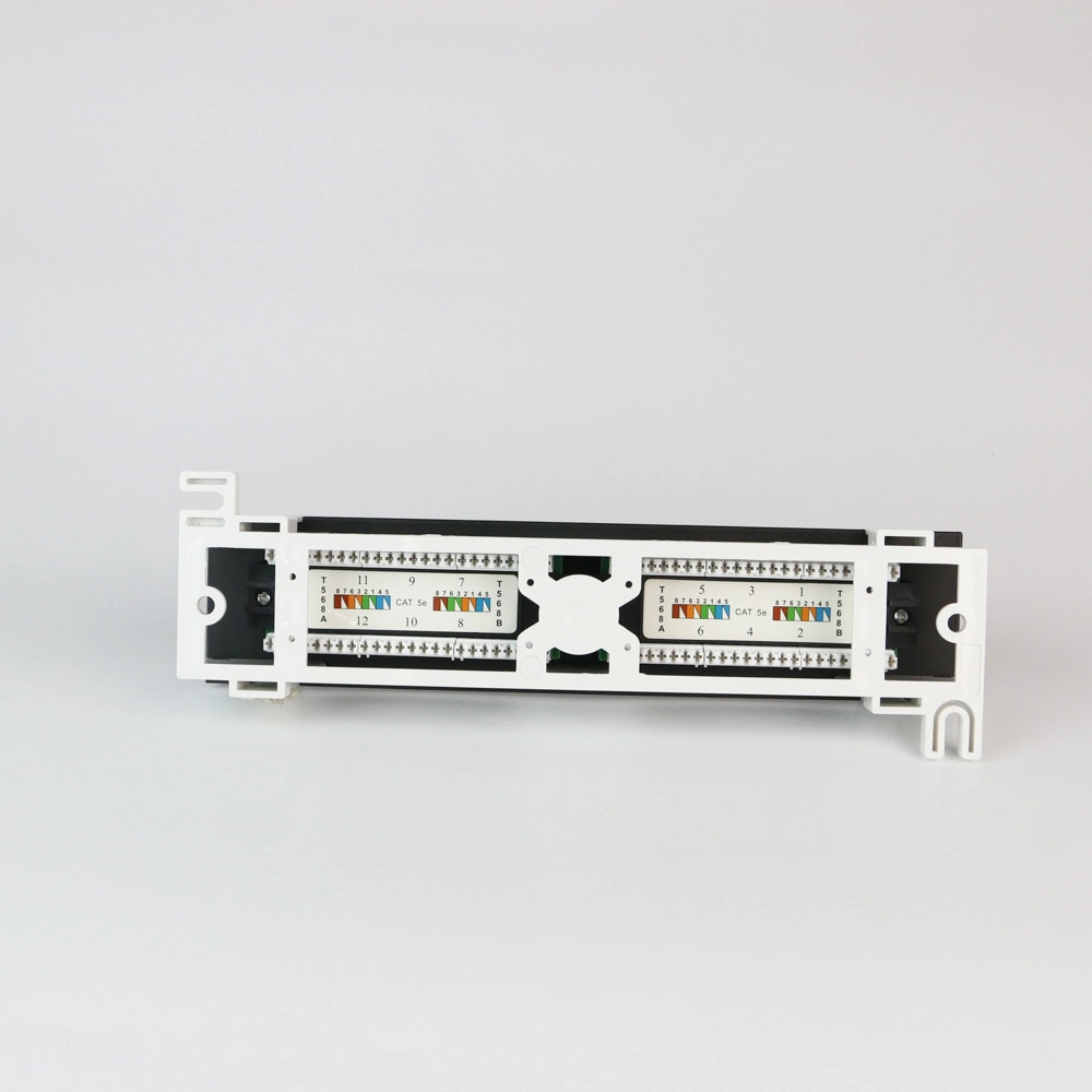 Blank Cat. 5e UTP Patch Panel 12 Port