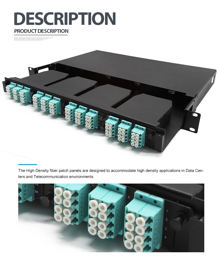 Necero Fiber Optic Factory AMP 256 212 196 144 112 96 72 64 48 42 36 32 24 16 12 10 8 6 4 2 Port 1u 2u 4u 6u 8u 16u Patch Panel