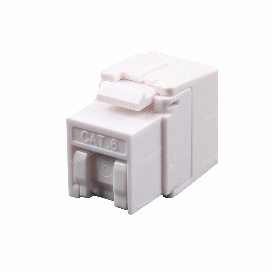 CAT6/CAT6A UTP Tooless Keystone Jack, Module, RJ45 Connector Tool Free