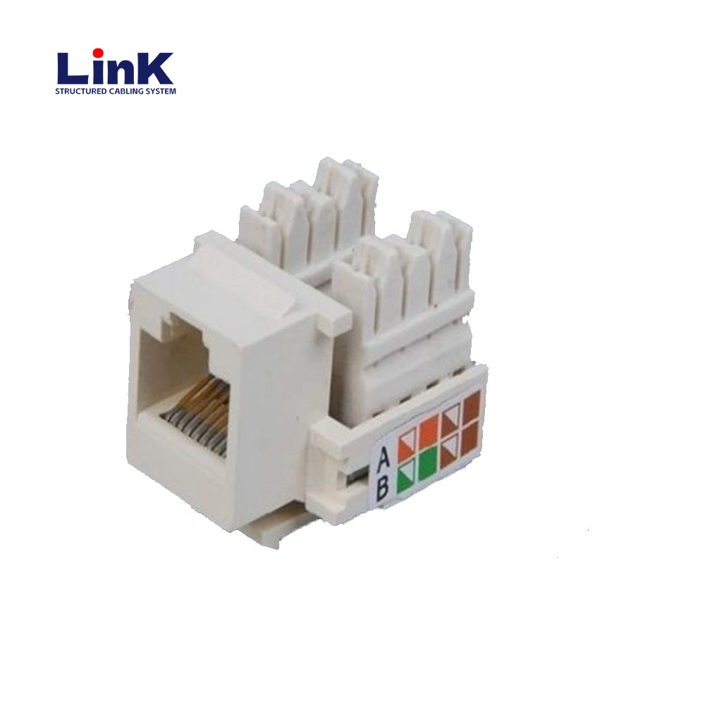 Cat5e CAT6A Ethernet Rj-45 Keystone Jack 90degree