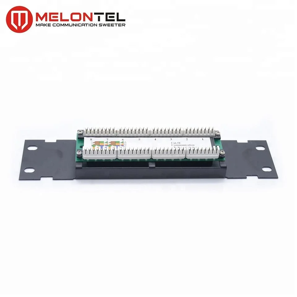 Wall Mount 8 Port CAT6 Optic Patch Panel