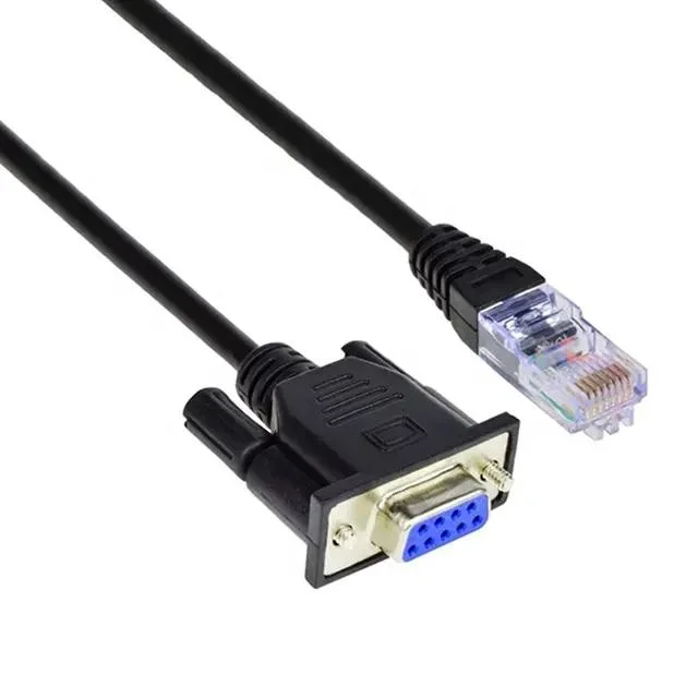 OEM dB9 Pin Female to RJ45 Male 8p8c Console Cable