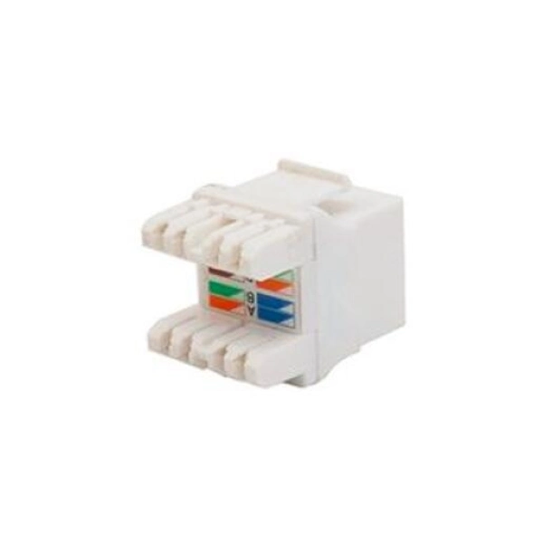 UTP Keystone Jack Cat5e 180 Degree Coupler RJ45 Keystone Jack Netwrk Keystone Jack RJ45 Module Jack