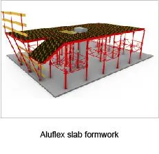 Tecon Painting Steel Frame and Plywood Panel for Construction Formwork