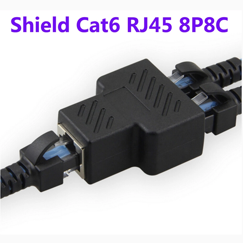 CAT6 RJ45 8p8c Network Jack in-Line Coupler Female to Female