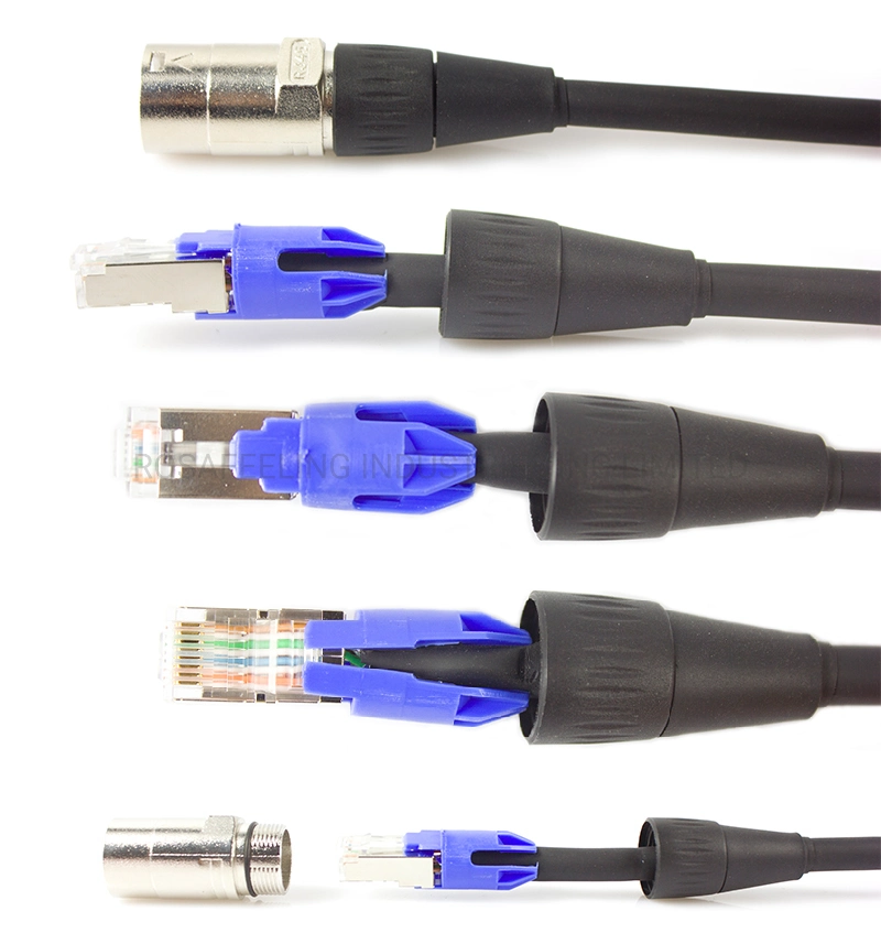 Cat RJ45 Connector Network Cables LAN Cable with Wheels (RSD147-4-CAT. 6)
