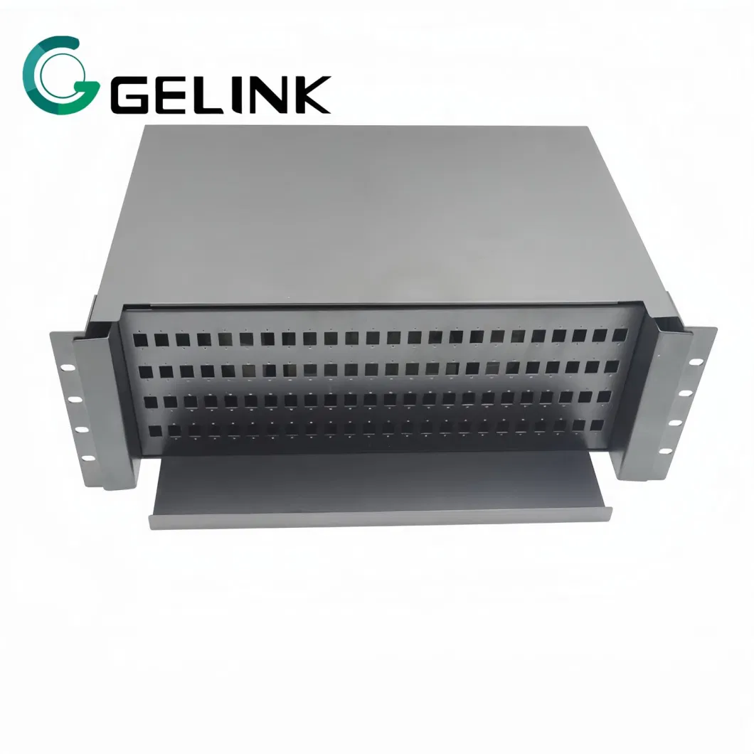 19 Inch 4u 96ports Rack with Sc Connector Fiber Optic Patch Panel