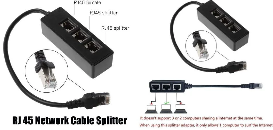 Rj 45 Male to Panel Mount Rj 45 Female Screw Lock Ethernet LAN Panel Mount RJ45 Cable