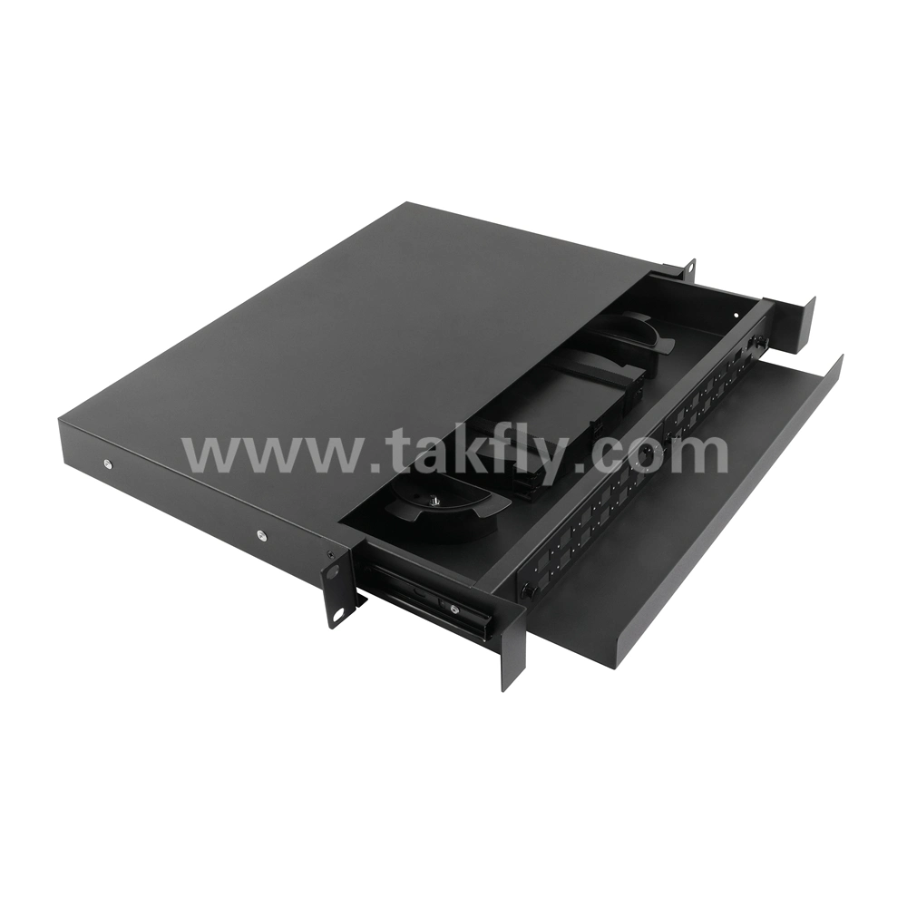 1u 24 Ports Sc Slidable ODF Optical Distribution Frame Patch Panel