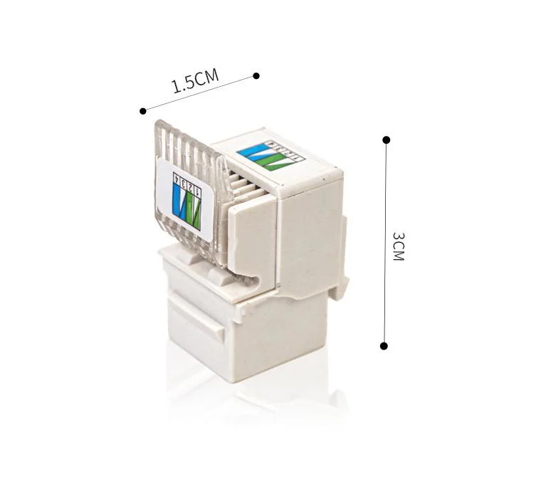 Rj11 Toolless Module, Cat3 Voice Module, Gold Plated Keystone Jack Three Types of Information Module