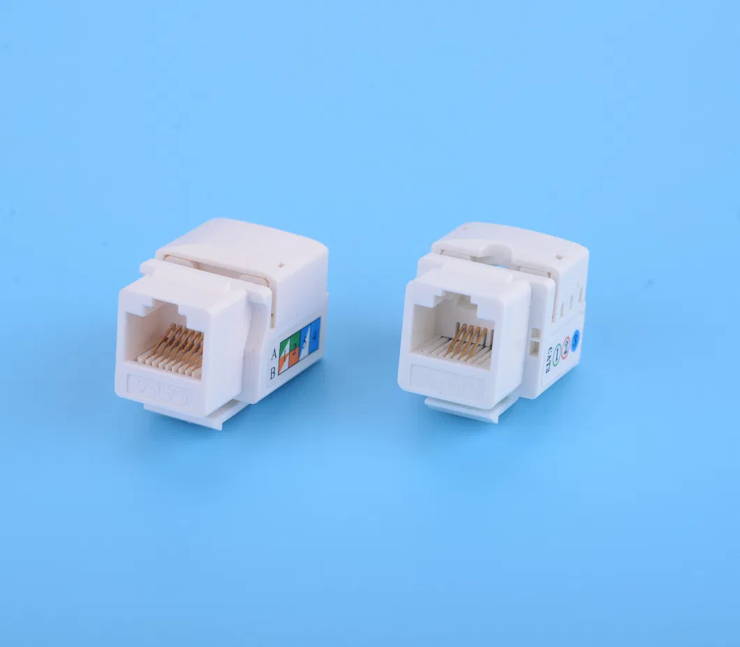 Ethernet Socket Module Rj11 90 Degree Cat. 3 UTP Keystone Jack