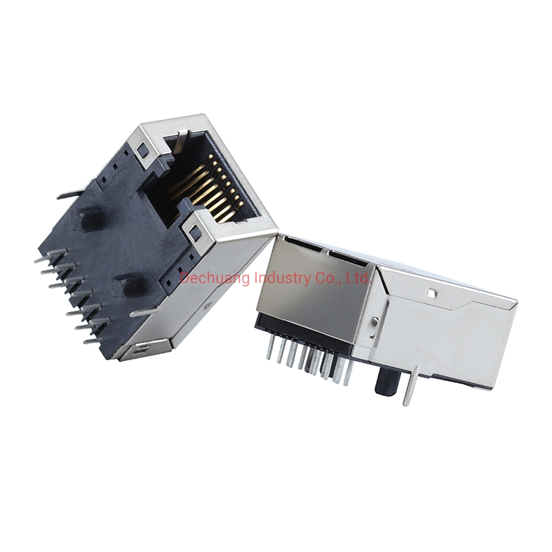 Cat5e CAT6 CAT6A UTP/FTP Network Cable Connectors Ethernet Keystone Plug Jack Shielded RJ45 Connector