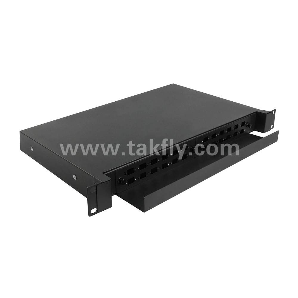 1u 24 Ports Sc Slidable ODF Optical Distribution Frame Patch Panel