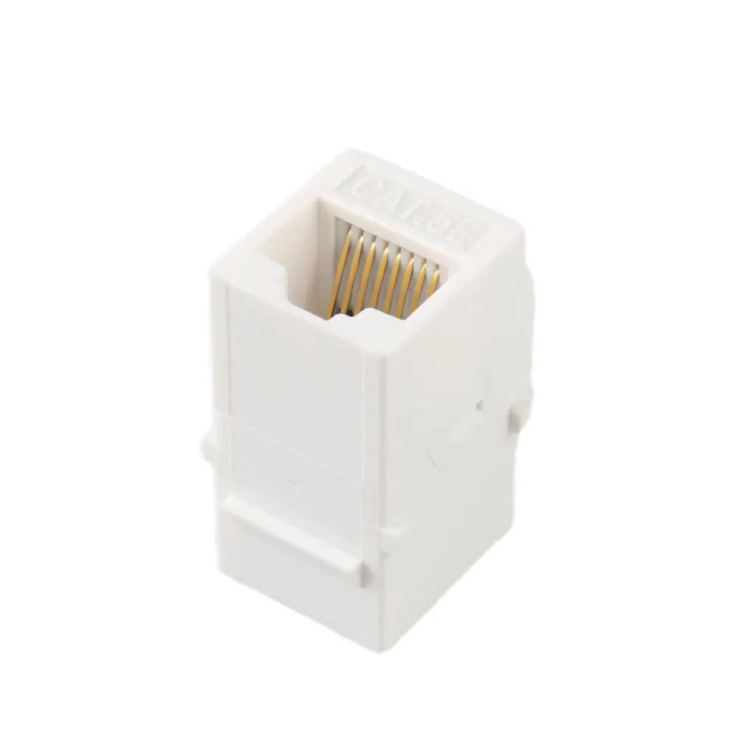 Wholesale RJ45 Coupler Female-to-Female Network Module Keystone Jack Cat5e RJ45