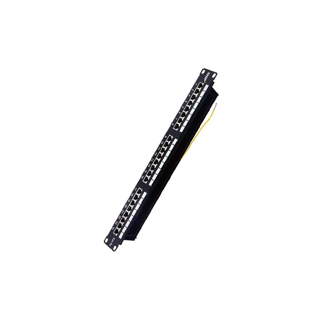 Patch Panel 1u 19inch Cat 5e UTP Shielded 24 Ports P198-24