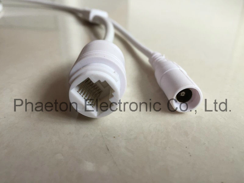 RJ45 Female Connector CCTV IP Camera Poe Injector Cable (pH6-1604)