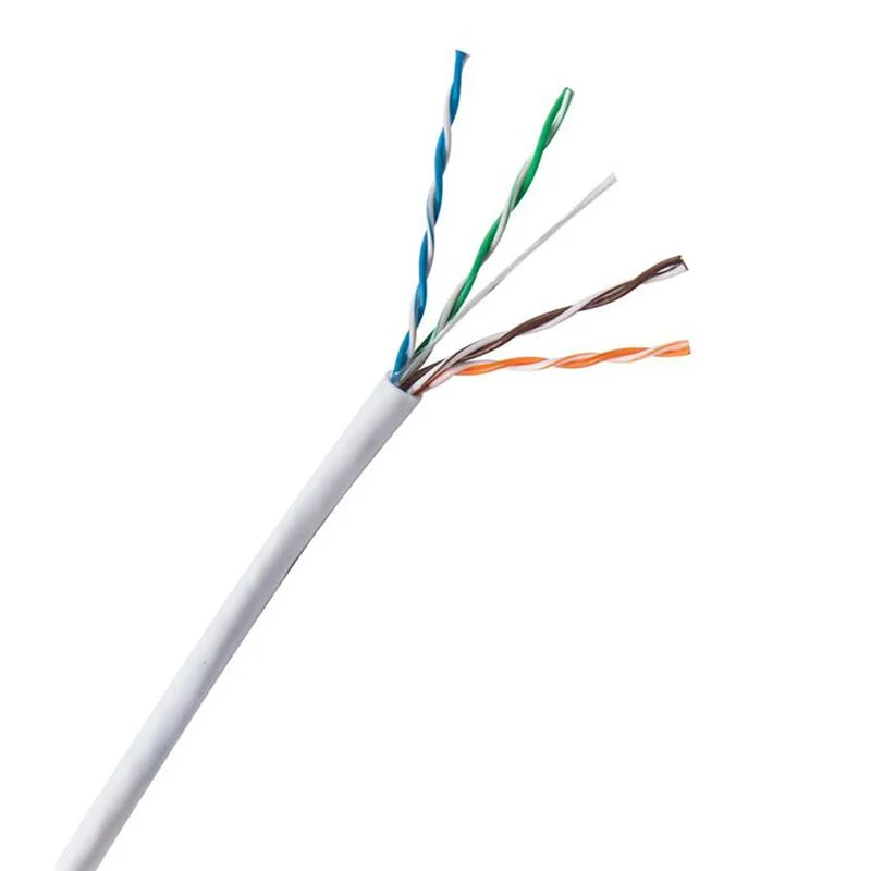 LAN Cable CAT6 Cat5e Cat5 Cat7 UTP 4 Pair Lsoh Communication Cable CCA Material