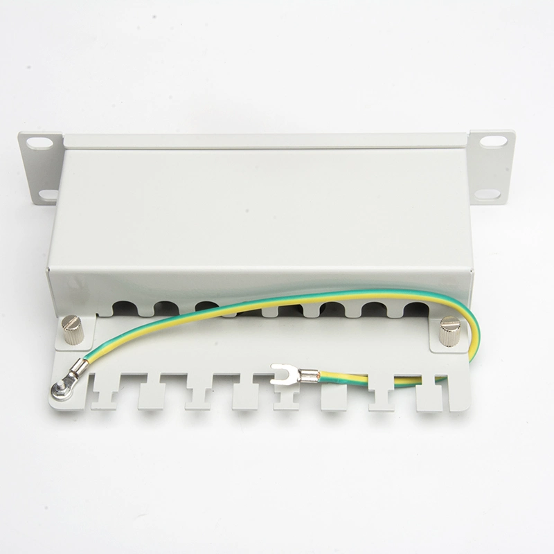 Network RJ45 CAT6 CAT6A SFTP 8 Port for Patch Panel