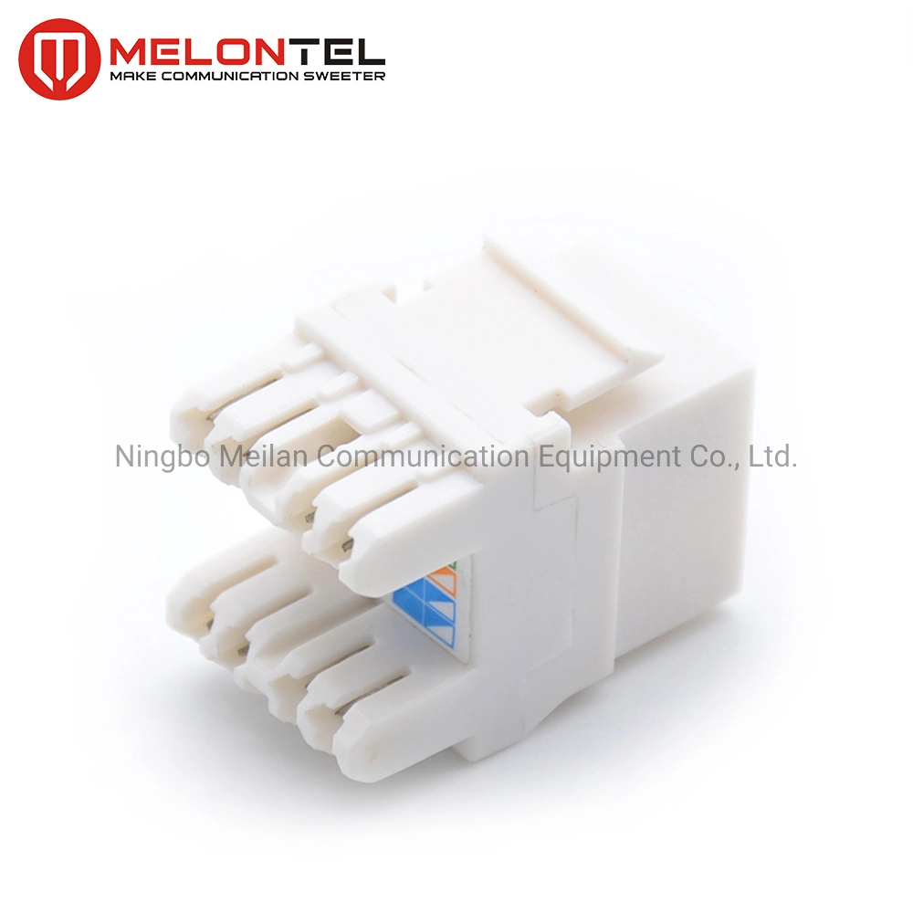 180 Degree RJ45 Cat5e CAT6 UTP Female Keystone Jack