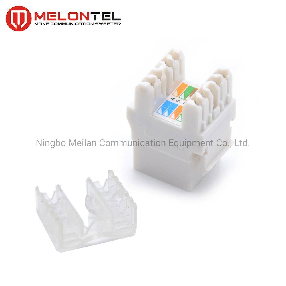 180 Degree RJ45 Cat5e CAT6 UTP Female Keystone Jack