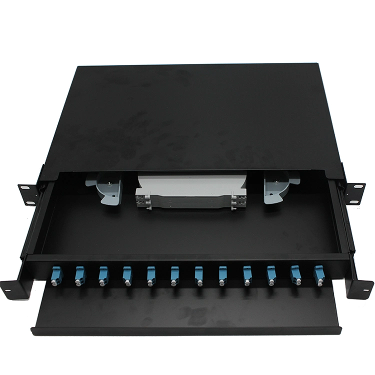 Fiber Optic Patch Panel 1u 19inch 24 Ports