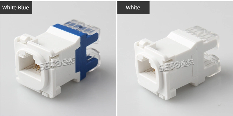 Australian Type RJ45 180degree Network Module UTP CAT6 Keystone Jack