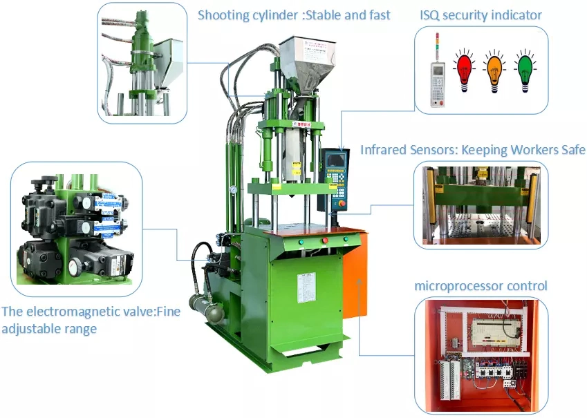 Popular Vertical Automatic RJ45 Injection Machine