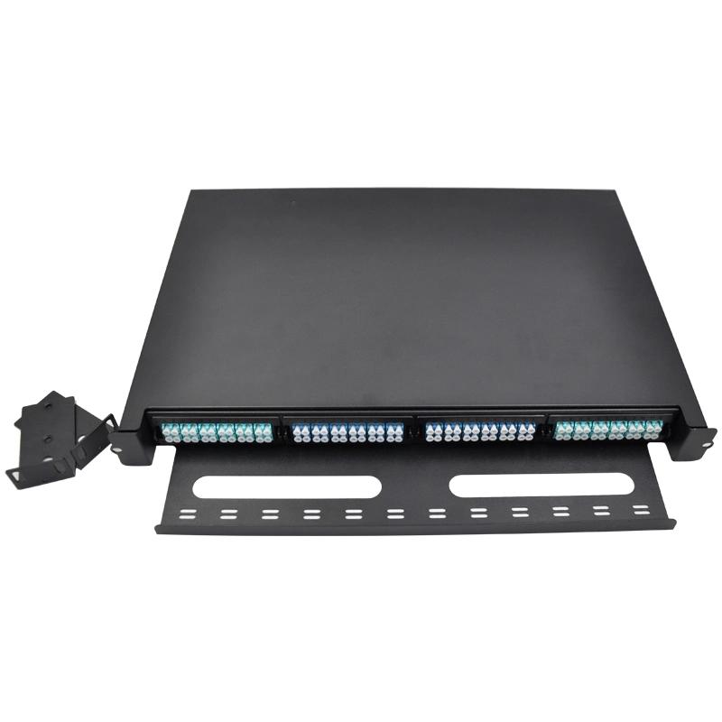 Rack Mount ODF Sc Adapter &amp; Pigtail 48 Port Patch Panel