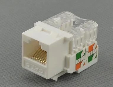 UTP Cat5e CAT6 RJ45 Keystone Jack