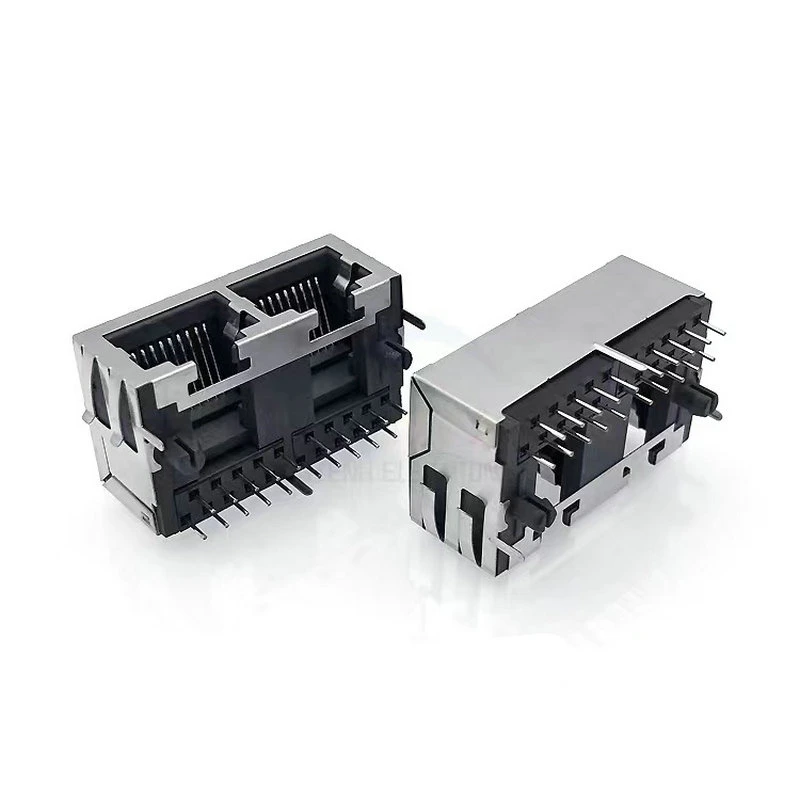 Shielded Port Cat. 5 Cat5e Cat 6 Ethernet Network Cable Plug Fast Jack Modules RJ45 Female Connector