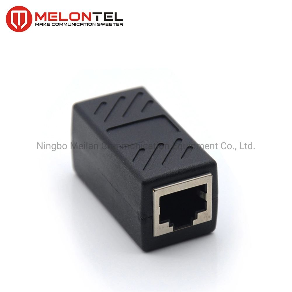 Double Port RJ45 LAN Cable Inline Coupler Keystone Jack for Network
