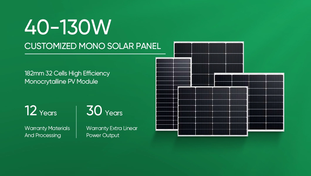 Sunpal Solar Panels 50W 90 Watt with Cables and Mc4 Connectors Price