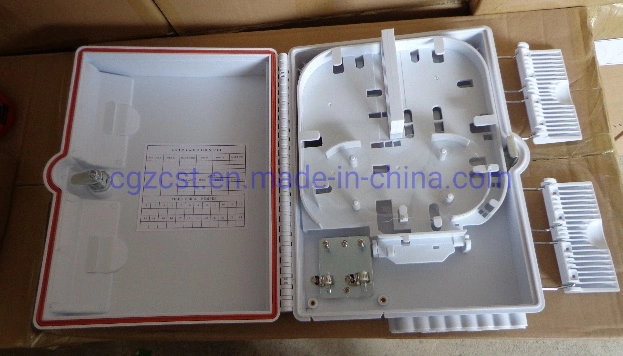 High Quality Indoor Outdoor FTTH 16 Ports Soliter Fiber Optic Distribution Termination Box with 1X16 Splitter