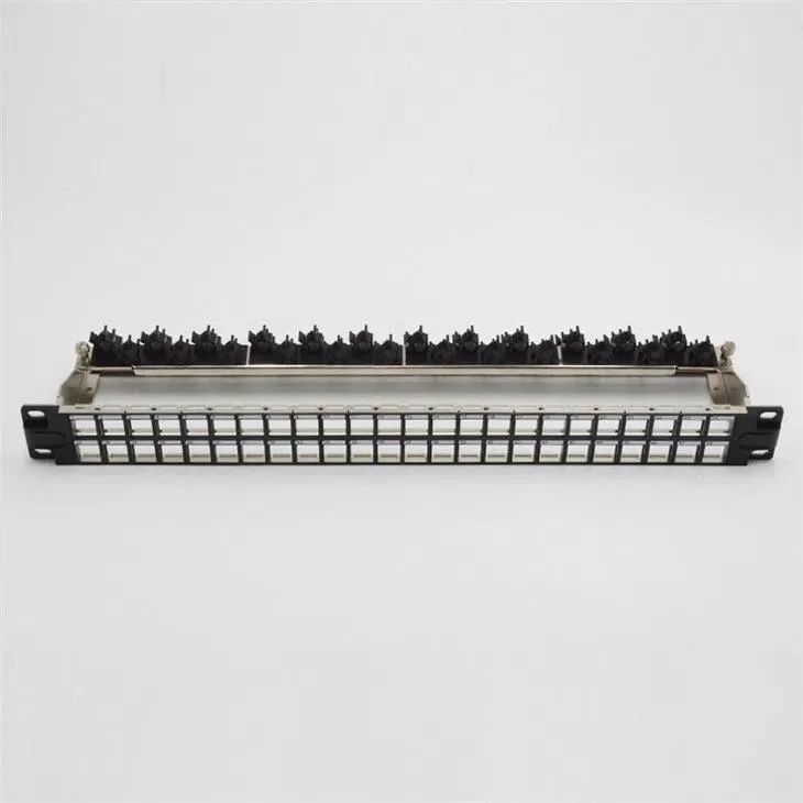 High-Density Networking 1u 48 Ports Shielded Blank Patch Panel