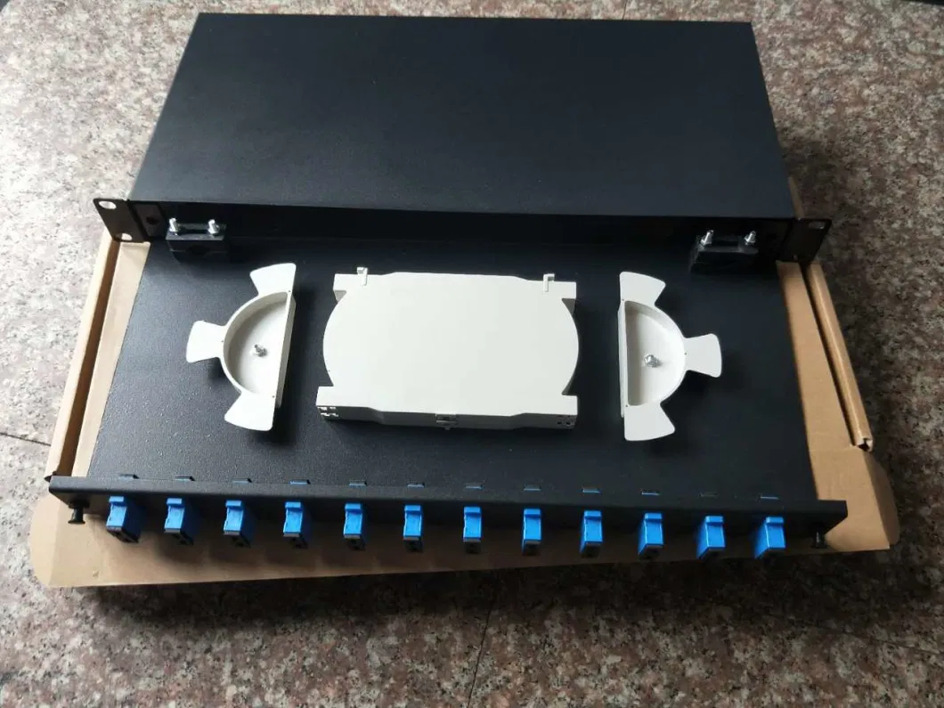 Indoor Fiber Optical Distribution Frame Patch Panel Power Distribution ODF Box