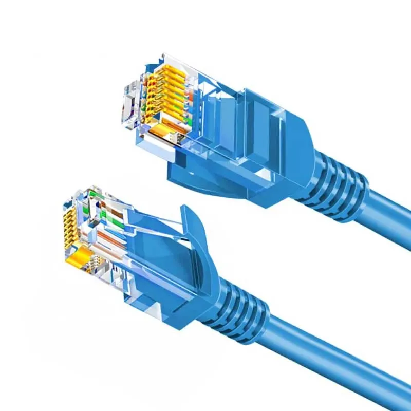 RoHS Compliant Ethernet RJ45 Cable Patch Cord Cat 6 Rj 45 Plug 8p8c Cable