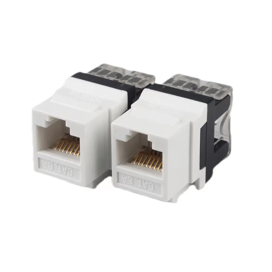 Keystone Jack RJ45 Connector Network Cabling Panel-Mounted Cat5e Keystone Jack