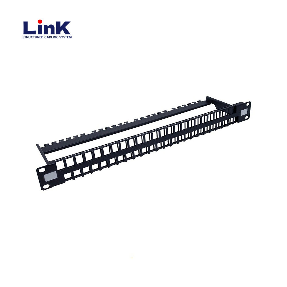 Cat5e Coupler 12-Port Patch Panel for Small Networks Ethernet Cabling