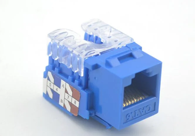 UTP Cat5e CAT6 RJ45 Keystone Jack