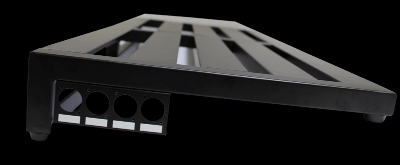 DIY PRO Audio 4 Port 6.35 XLR Pedaltrain Side Mount Panel Kit for Pedalboard