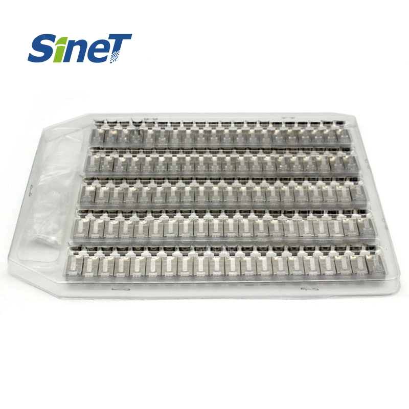 Shielded FTP RJ45 Crimp Connector for CAT6A/Cat7 Network Cables