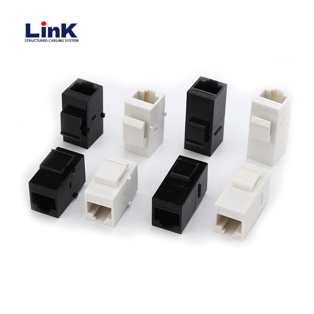 3m Cat5e CAT6 CAT6A Toolless Type Network Socket Ethernet Keystone Jack Coupler with Dust Cover at RJ45 Port