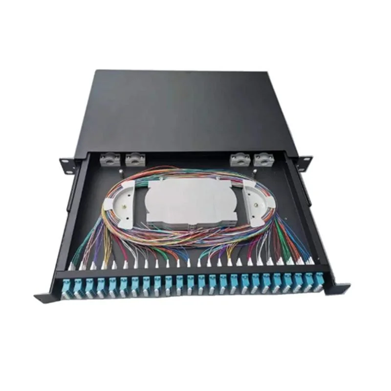 24 Port Om3 LC Connector to MPO Fiber Patch Panel 96 Core