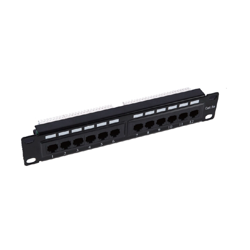 Ningbo Fiber Optic Cat5e CAT6 CAT6A Cat7 48 Ports Patch Panel