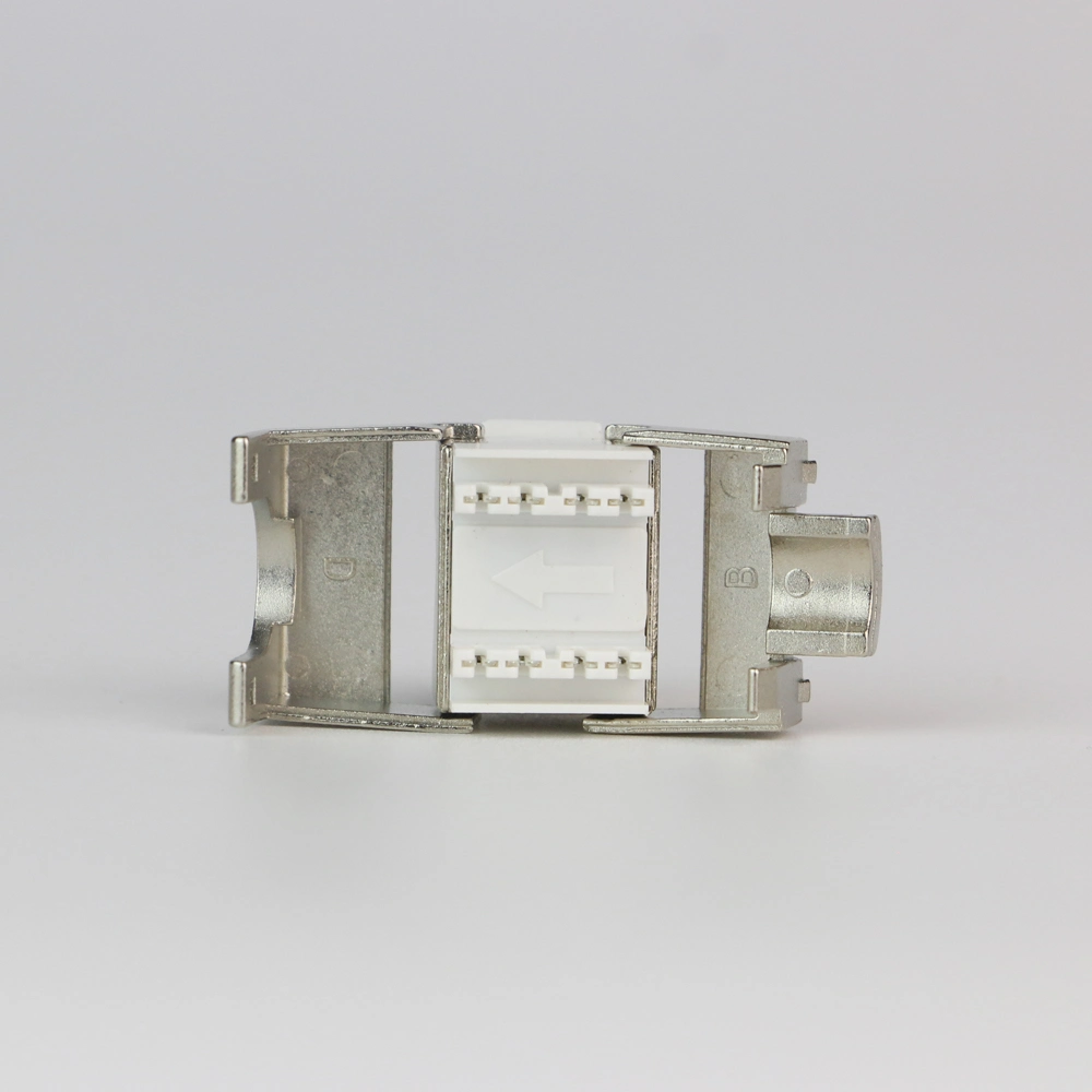 Hot Sale Manufacturer CAT6A Keystone Jack RJ45 Female Connector Shielded Ethernet Cable Keystone