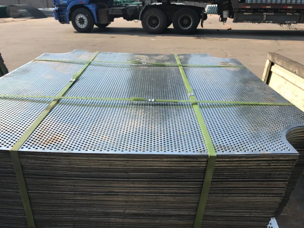 Metal Punch Hole Mesh Plate 0.8mm Thick Aluminum 201/304/316/430 Stainless Steel Perforated Sheet Perforated Metal Mesh Perforated Panel